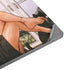Cozy Autumn Library Witch with Cat and Coffee by Ivy Dolamore Universal Laptop 12in (9.8 x 6.8in) Skin