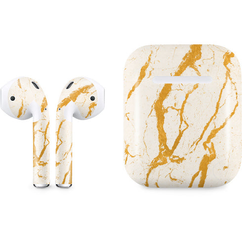 Cracked Marble Apple AirPods 2 Skin