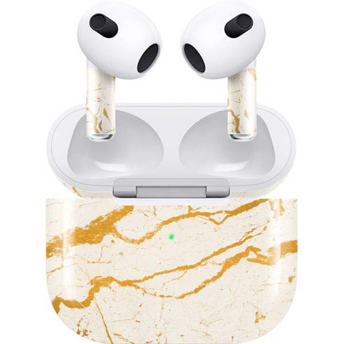 Cracked Marble Apple AirPods (3rd Gen 2021) Skin