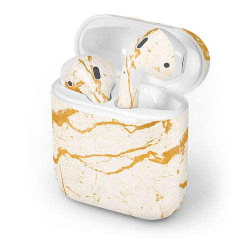 Cracked Marble Apple AirPods Skin