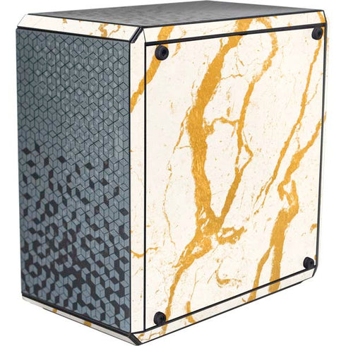 Cracked Marble Cooler Master MasterBox Q300L Mini Tower Skin