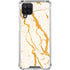 Cracked Marble Galaxy A12 Clear Case