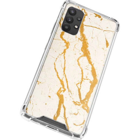 Cracked Marble Galaxy A32 5G Clear Case