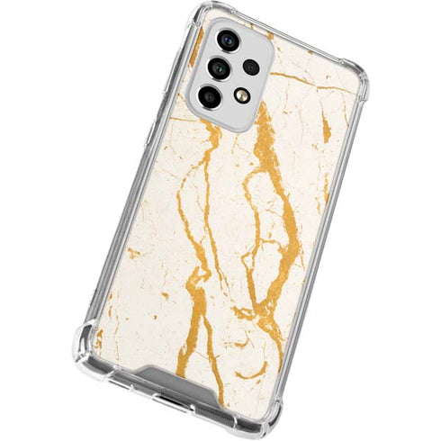 Cracked Marble Galaxy A53 5G Clear Case