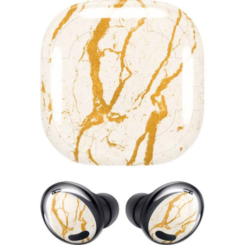 Cracked Marble Galaxy Buds Pro Skin