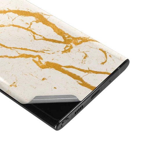 Cracked Marble Galaxy Note 10 Plus Skin
