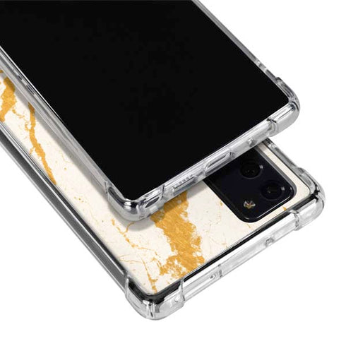 Cracked Marble Galaxy Note20 5G Clear Case