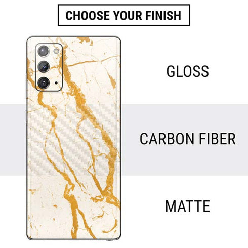 Cracked Marble Galaxy Note20 5G Skin