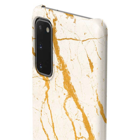 Cracked Marble Galaxy S20 Lite Case
