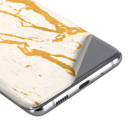 Cracked Marble Galaxy S20 Plus Skin