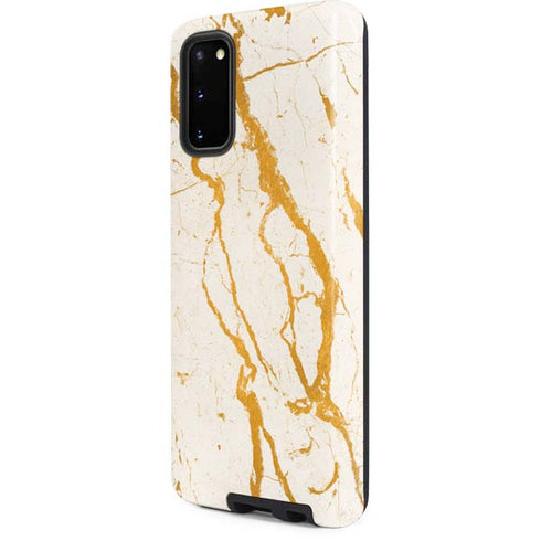 Cracked Marble Galaxy S20 Pro Case
