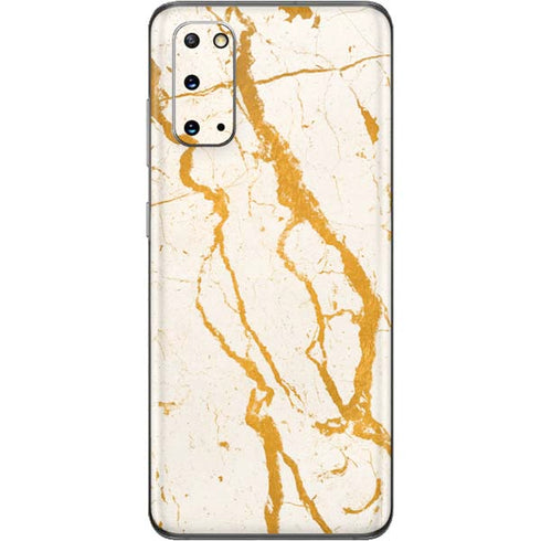 Cracked Marble Galaxy S20 Skin