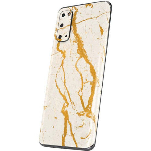 Cracked Marble Galaxy S20 Skin