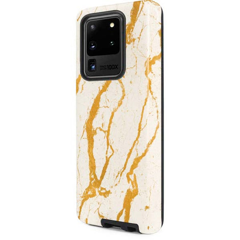 Cracked Marble Galaxy S20 Ultra 5G Pro Case