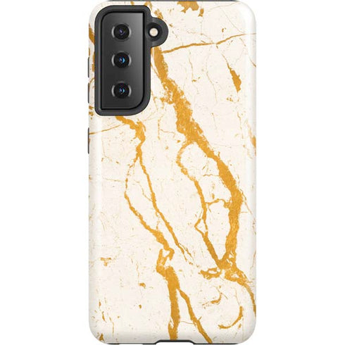 Cracked Marble Galaxy S21 5G Pro Case