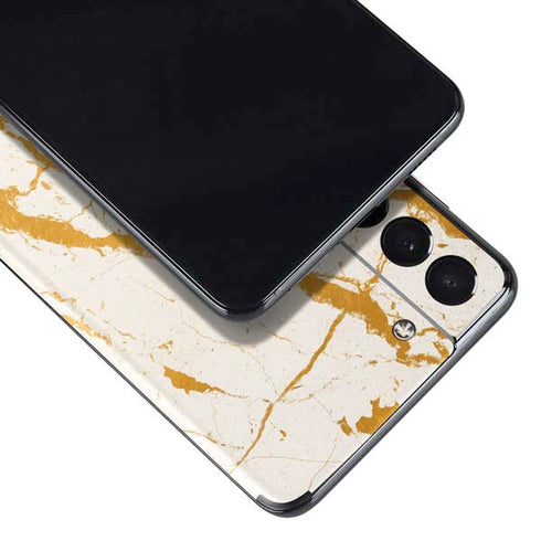 Cracked Marble Galaxy S21 5G Skin