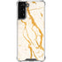 Cracked Marble Galaxy S21 FE Clear Case