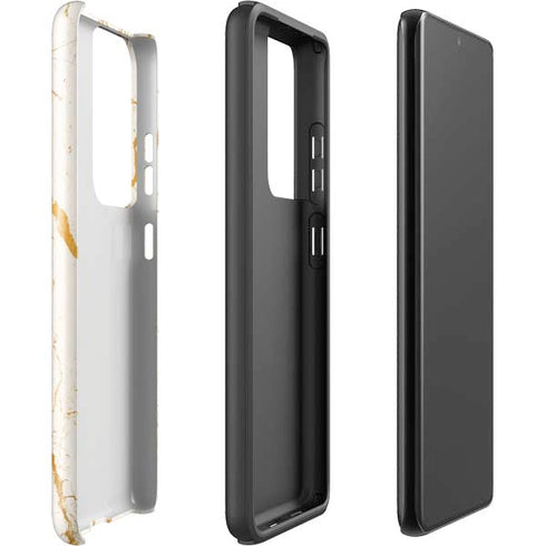 Cracked Marble Galaxy S21 Ultra 5G Pro Case