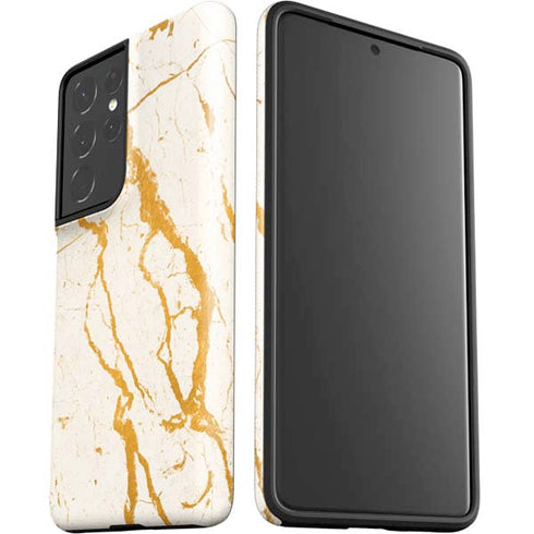 Cracked Marble Galaxy S21 Ultra 5G Pro Case