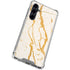 Cracked Marble Galaxy S23 FE Clear Case