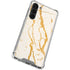 Cracked Marble Galaxy S23 Plus Clear Case