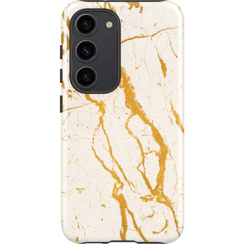 Cracked Marble Galaxy S23 Pro Case