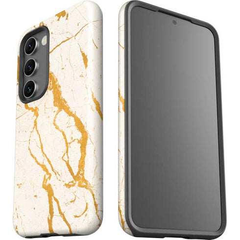 Cracked Marble Galaxy S23 Pro Case