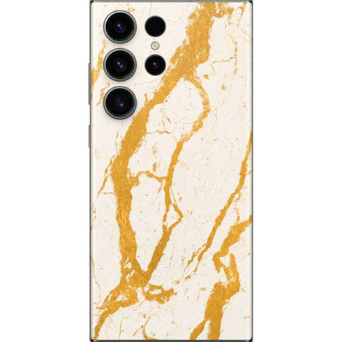 Cracked Marble Galaxy S23 Ultra Skin