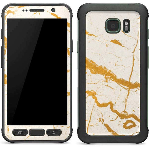 Cracked Marble Galaxy S7 Active Skin
