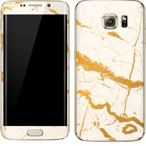 Cracked Marble Galaxy S7 Edge Skin