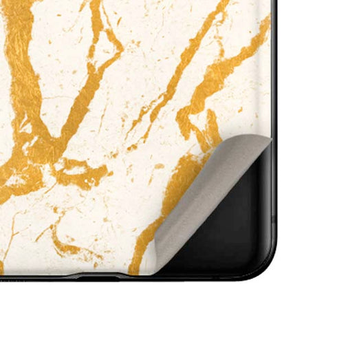 Cracked Marble Galaxy Z Flip Skin