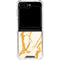 Cracked Marble Galaxy Z Flip5 5G Clear Case