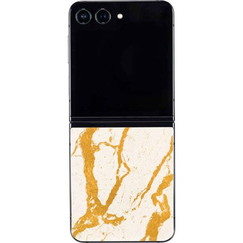 Cracked Marble Galaxy Z Flip5 5G Skin