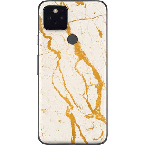 Cracked Marble Google Pixel 5 Skin