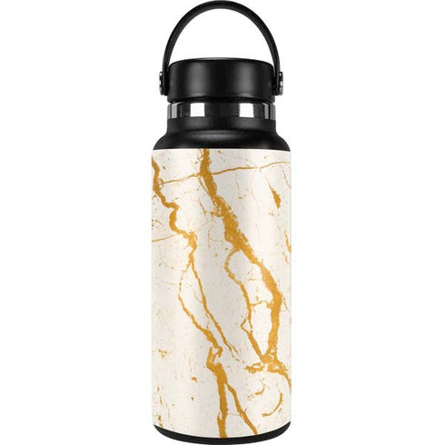 Cracked Marble Hydro Flask 32oz Wide Mouth Skin