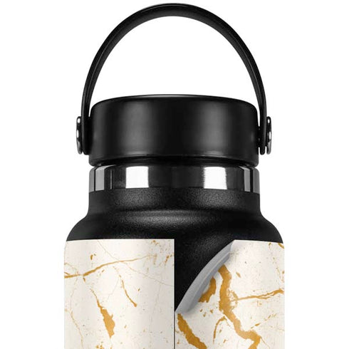 Cracked Marble Hydro Flask 32oz Wide Mouth Skin