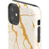 Cracked Marble iPhone 11 Impact Case