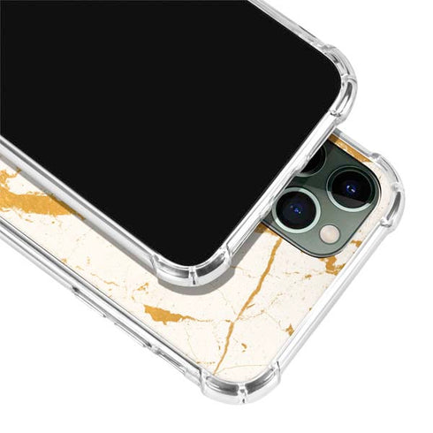 Cracked Marble iPhone 11 Pro Max Clear Case