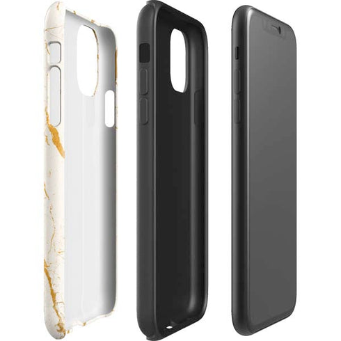Cracked Marble iPhone 11 Pro Max Impact Case