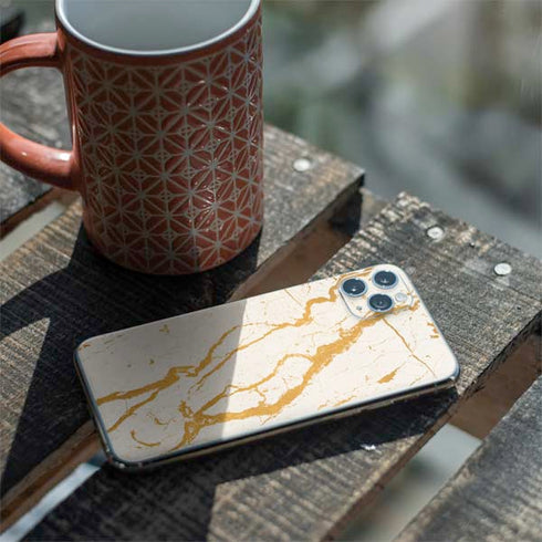 Cracked Marble iPhone 11 Pro Max Skin