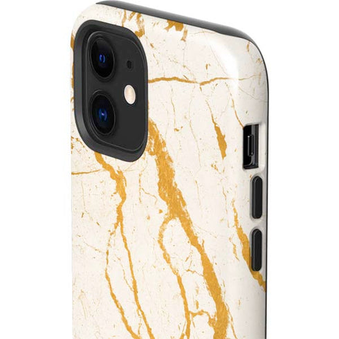 Cracked Marble iPhone 12 Impact Case