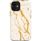 Cracked Marble iPhone 12 Mini Impact Case