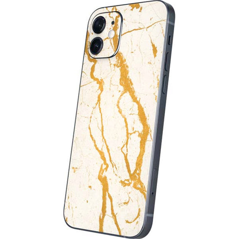 Cracked Marble iPhone 12 Mini Skin