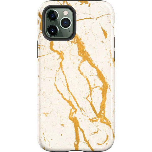 Cracked Marble iPhone 12 Pro Impact Case