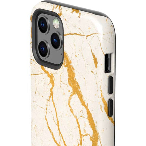 Cracked Marble iPhone 12 Pro Impact Case