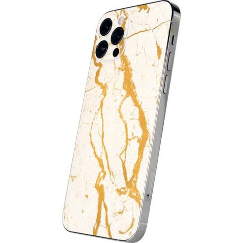 Cracked Marble iPhone 12 Pro Skin
