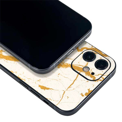 Cracked Marble iPhone 12 Skin
