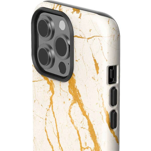 Cracked Marble iPhone 13 Pro Impact Case