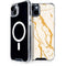 Cracked Marble iPhone 14 Plus MagSafe Case