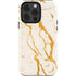 Cracked Marble iPhone 15 Pro Impact Case